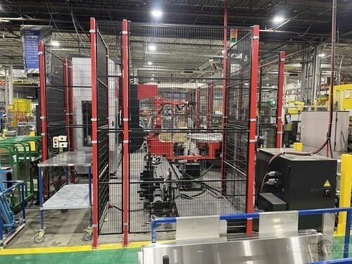 110 Ton, Amada #HG-1003ARS, hydraulic press brake, AMNC 3i CNC Control, 6-Axis, 10.2' OA, 106.3" between - Image 3