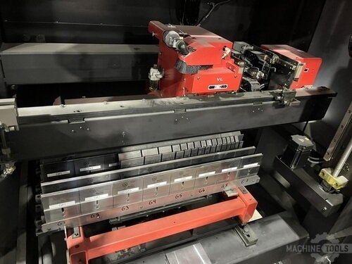 110 Ton, Amada #HG-1003ARS, hydraulic press brake, AMNC 3i CNC Control, 6-Axis, 10.2' OA, 106.3" between - Image 7