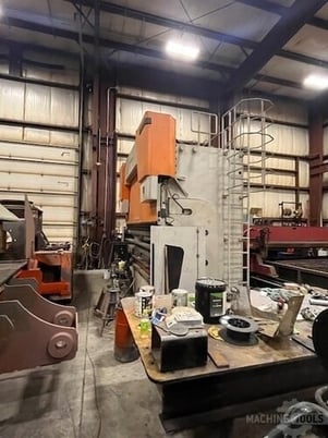 550 Ton, Ermaksan #Power-Bend-Falcon-4270-500, hydraulic press brake, Delem DA-58T CNC Control, 4-Axis, 14' - Image 2