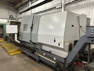 Okuma #LB-45II/C4000, CNC lathe, 2-Axis, OSP-P200L Control, 33.4" swing, 5" bar, 4-jaw 24" chuck, 2007 - Image 10