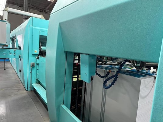 Iberica #SRK-144K, die cutter blanker machine, 7500 sheets/hr., 500/1040x700/1440mm, 2002 - Image 5