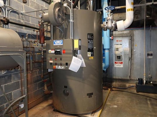 Fulton #VMP-60, Natural gas fuel fired steam boiler, 2012 - Image 1