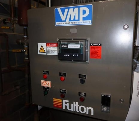 Fulton #VMP-60, Natural gas fuel fired steam boiler, 2012 - Image 2