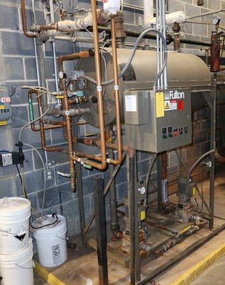 Fulton #VMP-60, Natural gas fuel fired steam boiler, 2012 - Image 5