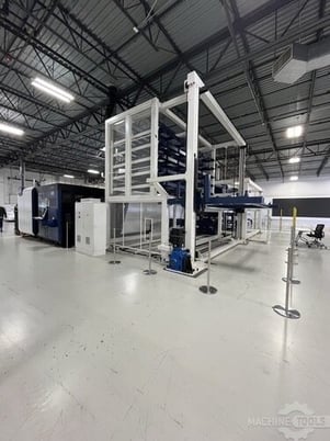 HSG #G4020V 6G, 30000 watt Raycus fiber laser with store4020 6 shelf automation, new - Image 3