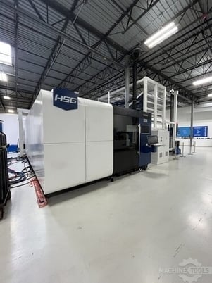 HSG #G4020V 6G, 30000 watt Raycus fiber laser with store4020 6 shelf automation, new - Image 4