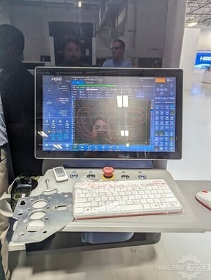 HSG #G4020V 6G, 30000 watt Raycus fiber laser with store4020 6 shelf automation, new - Image 5