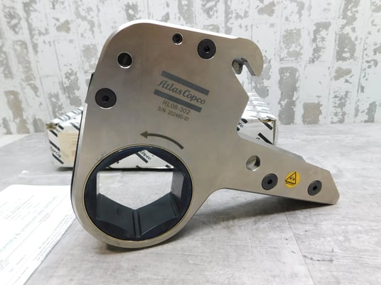 Atlas Copco #RL08-302, Hydraulic Torque Wrench Ratchet Link, 3-1/8", w/ case, 2020 - Image 2