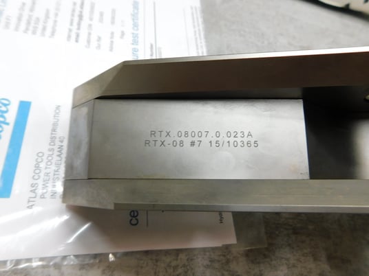 Atlas Copco #RL08-302, Hydraulic Torque Wrench Ratchet Link, 3-1/8", w/ case, 2020 - Image 4