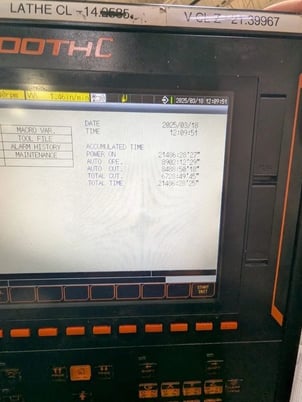 Mazak #QTU-250MY, CNC turning center, 27.4" swing, 8" chuck, 3-jaw, 2" bar, 13.4" dia., 21.03" lgth, A2-6, 12 - Image 5