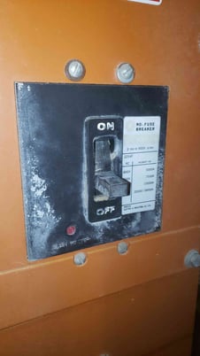 40 KW Generac #97A06508-S, Natural gas / Propane Generator, 120/240 Volts, 712 hours, load tested, 1997 - Image 6