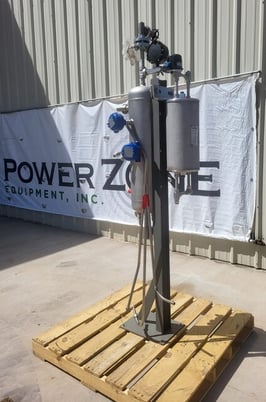 Flowserve pump seal cooler/reservoir pressure vessel, unused surplus, 2018 - Image 1