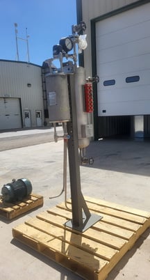 Flowserve pump seal cooler/reservoir pressure vessel, unused surplus, 2018 - Image 3