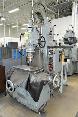 Moore #3, jig grinder, 11" x24" tbl., 40-250 RPM, Magnescale 2-Axis digital read out - Image 1