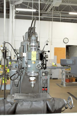 Moore #3, jig grinder, 11" x24" tbl., 40-250 RPM, Magnescale 2-Axis digital read out - Image 2