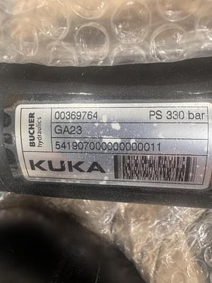 Bucher Hydraulics / Kuka #GA23, robot body counterbaalancing system, new, 2023 - Image 2