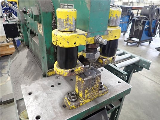 Piranha #P50, ironworker, 50 ton, tooling, serial #11100 - Image 2