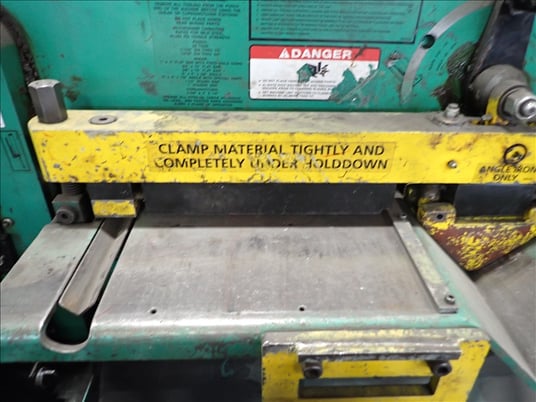 Piranha #P50, ironworker, 50 ton, tooling, serial #11100 - Image 6