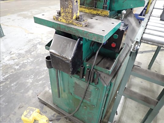 Piranha #P50, ironworker, 50 ton, tooling, serial #11100 - Image 9