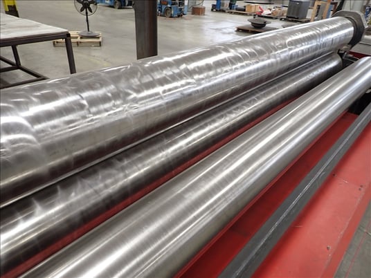 10' Akyapak #AHS30/08, 4-roll hydraulic plate rolls with Siemens Logo TDE controls, serial #SY270-232, 2018 - Image 5