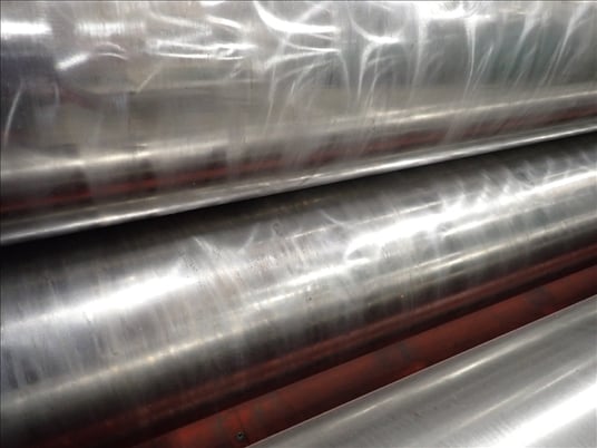 10' Akyapak #AHS30/08, 4-roll hydraulic plate rolls with Siemens Logo TDE controls, serial #SY270-232, 2018 - Image 6