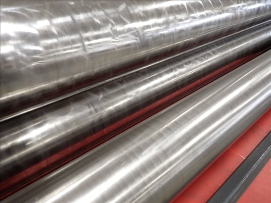 10' Akyapak #AHS30/08, 4-roll hydraulic plate rolls with Siemens Logo TDE controls, serial #SY270-232, 2018 - Image 8