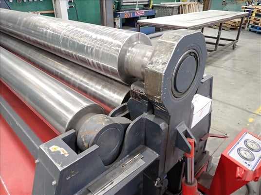 10' Akyapak #AHS30/08, 4-roll hydraulic plate rolls with Siemens Logo TDE controls, serial #SY270-232, 2018 - Image 10