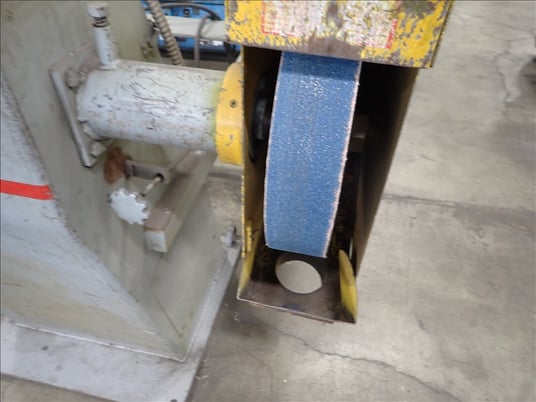 3" G & P #SS-500, belt grinder polisher, 5 HP, serial #G-11236 - Image 3