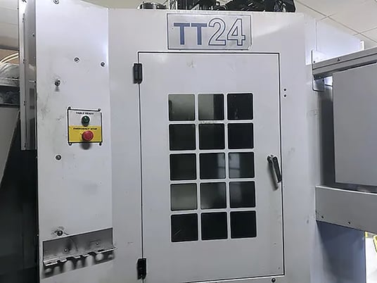 Milltronics #TT24, CNC vertical mill, 24 automatic tool changer, 23" X, 25" Y, 20" Z, 10000 RPM, #40, 22" - Image 5