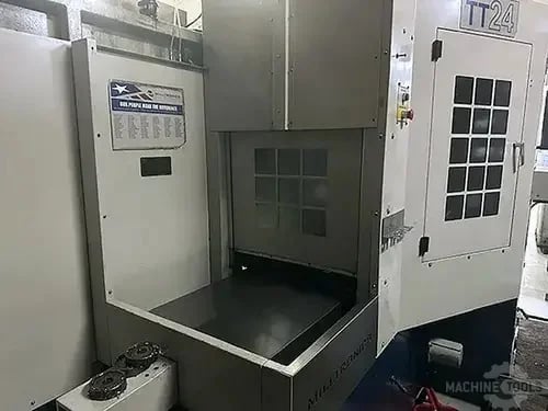 Milltronics #TT24, CNC vertical mill, 24 automatic tool changer, 23" X, 25" Y, 20" Z, 10000 RPM, #40, 22" - Image 6