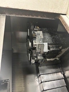 Mori Seiki #CL203, CNC Lathe, Chip Conv., 24.4" swing, 2.6" bar, 8" chuck, 15 HP, 10 station, 35oo RPM, chip - Image 5