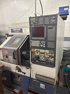 Mori Seiki #CL203, CNC Lathe, Chip Conv., 24.4" swing, 2.6" bar, 8" chuck, 15 HP, 10 station, 35oo RPM, chip - Image 7
