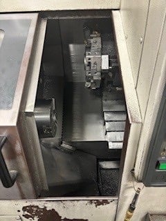 Mori Seiki #CL203, CNC Lathe, Chip Conv., 24.4" swing, 2.6" bar, 8" chuck, 15 HP, 10 station, 35oo RPM, chip - Image 8