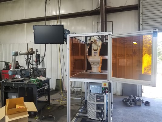 OTC Daihen, ED-ARC-100, FD Welding System, 24" x 28" table, 2021 - Image 2