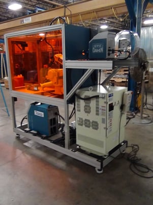 OTC Daihen, ED-ARC-100, FD Welding System, 24" x 28" table, 2021 - Image 6