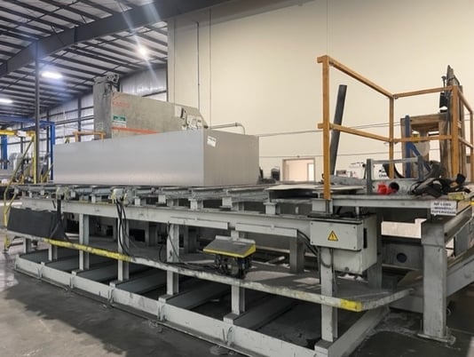 79" X 35" Kasto #BBS-U8x20, Semi-automatic Vertical Bandsaw, 13-130m/min blade, 2.1" x 0.06" x 384" blade - Image 6
