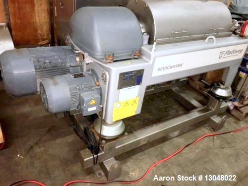 Industrial Flottweg #S3E-3/408, Decanter Centrifuge, 316 Stainless Steel, 7750 RPM, 15 KW motor 460/3/60 - Image 4