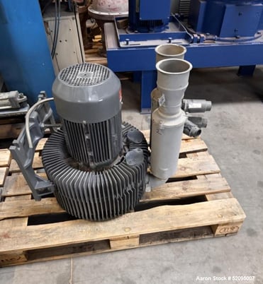 Hosokawa Mikropul #ACM-3, Air Classifying Mill System, (1) Incoming air filter. (1) Incoming air heat - Image 4