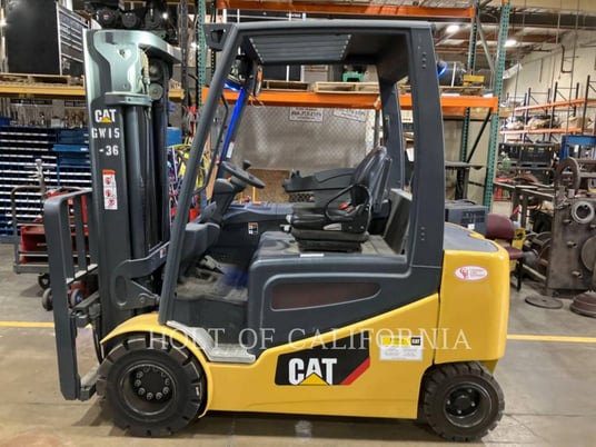 Caterpillar Mitsubishi 2EP6500, Forklift, 6516 hours, S/N: FN597647, 2019 - Image 2