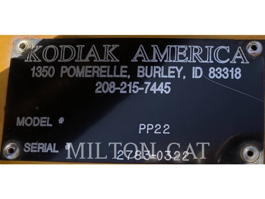 Kodiak Trailers Inc. 22' KODIAK ADJUSTABLE WING BOX PLOW, Snow Removal Attachments, S/N: 2783-0222, 2022 - Image 3