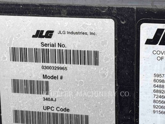 Jlg Industries, Inc. 340AJ, Articulated Boom Lift, S/N: 0300329965, 2025 - Image 7