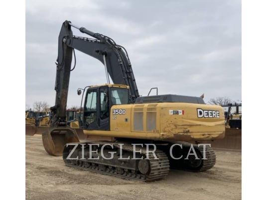 Deere & Co 350D, Excavator, 14730 hours, S/N: 0807274, 2011 - Image 4