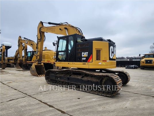 Caterpillar 335F LCR, Crawler Excavator, 6227 hours, S/N: KNE10260, 2017 - Image 4