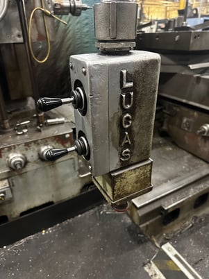4" Lucas #441B-72, horizontal boring mill, rotary table, 3-Axis Fagor digital read out, 15 HP - Image 6