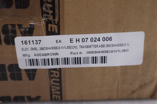 NIB ABB 266DSH / 266DSHHSSB2A1V1L5B2I2N2 TRANSMITTER STOCK G120A - Image 4