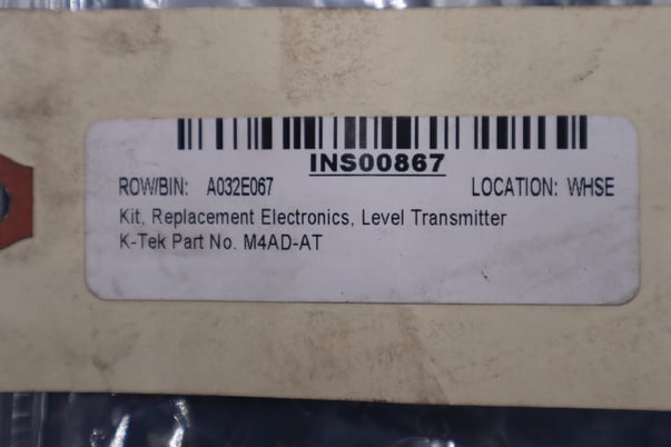 K-TEK M4A-AT Control Module Level Transmitter Lcd STOCK K-3589 - Image 2