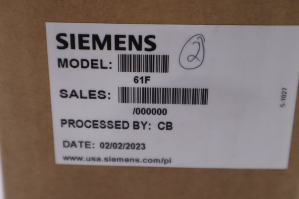 NEW SIEMENS 61F BOOSTER RELAY WITH BOX STOCK G318A - Image 4