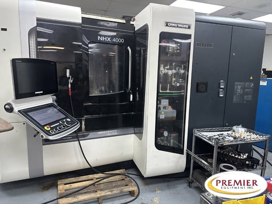 DMG, Mori #NHX-4000, CNC horizontal machining center, MAPPS ERGOline, 22" X, 22" Y, 26" Z, 20000 RPM, 60 - Image 1