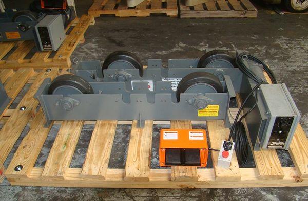 5 Ton, Preston-Eastin #TDRA-5LD / TIRA-5LD, turning rolls, 10000 lb., 6"-72" diameter range, 4" x 8" wheels - Image 1