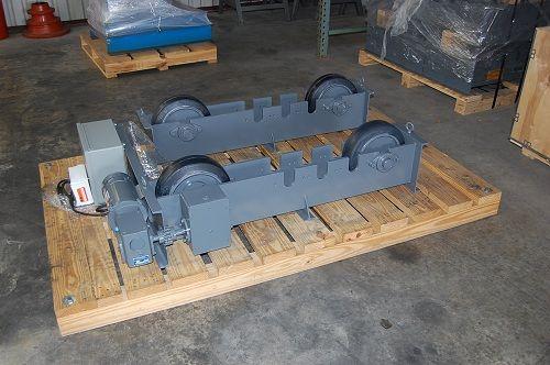 5 Ton, Preston-Eastin #TDRA-5LD / TIRA-5LD, turning rolls, 10000 lb., 6"-72" diameter range, 4" x 8" wheels - Image 2